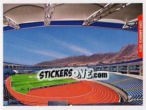 Sticker Estadio Regional Calvo y Bascuñán, Antofagasta - Copa América. Chile 2015 n. 1 - Navarrete