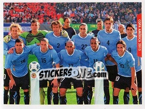 Sticker Uruguay - 2011