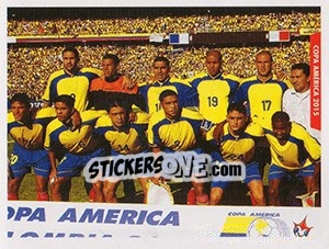 Sticker Colombia - 2001