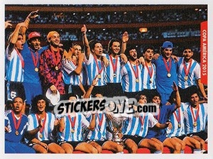 Cromo Argentina - 1993 - Copa América. Chile 2015 - Navarrete