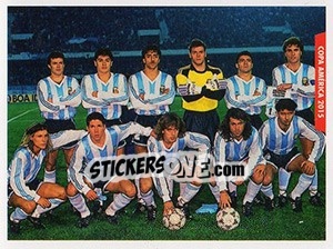 Sticker Argentina - 1991 - Copa América. Chile 2015 - Navarrete