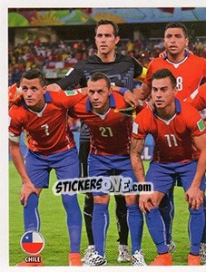 Sticker Chile - Copa América. Chile 2015 - Navarrete