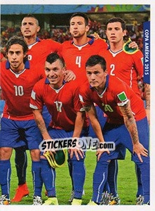 Sticker Chile - Copa América. Chile 2015 - Navarrete