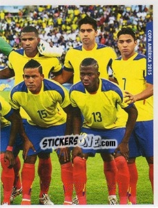Cromo Ecuador - Copa América. Chile 2015 - Navarrete