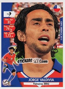 Sticker Jorge Valdivia - Copa América. Chile 2015 n. 42 - Navarrete