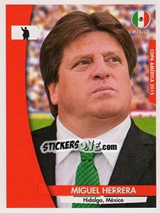 Sticker Miguel Herrera - Copa América. Chile 2015 n. 44 - Navarrete
