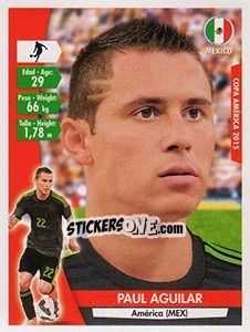 Sticker Paul Aguilar - Copa América. Chile 2015 n. 50 - Navarrete