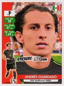 Sticker Andres Guardado