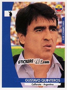 Sticker Gustavo Quinteros - Copa América. Chile 2015 - Navarrete