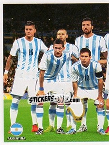 Cromo Argentina - Copa América. Chile 2015 - Navarrete