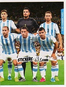 Figurina Argentina - Copa América. Chile 2015 - Navarrete