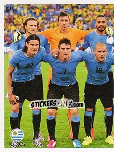 Cromo Uruguay - Copa América. Chile 2015 - Navarrete