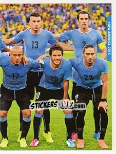 Figurina Uruguay - Copa América. Chile 2015 - Navarrete