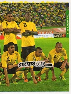 Cromo Jamaica - Copa América. Chile 2015 - Navarrete