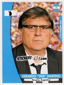 Sticker Gerardo "Tata" Martino