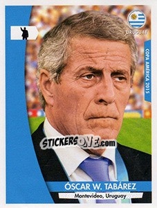 Sticker Oscar Washington Tabarez