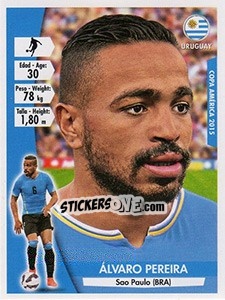 Sticker Álvaro Pereira - Copa América. Chile 2015 n. 124 - Navarrete