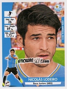 Sticker Nicolás Lodeiro - Copa América. Chile 2015 n. 126 - Navarrete