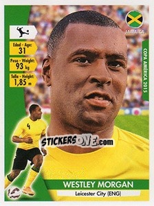 Sticker Wes Morgan - Copa América. Chile 2015 n. 151 - Navarrete