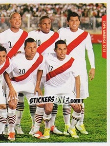 Figurina Perú - Copa América. Chile 2015 - Navarrete