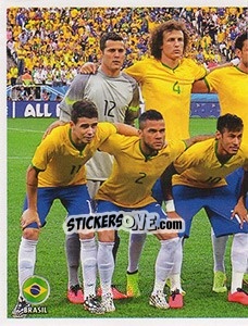 Figurina Brasil - Copa América. Chile 2015 - Navarrete