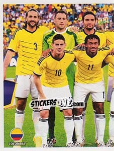 Figurina Colombia - Copa América. Chile 2015 - Navarrete