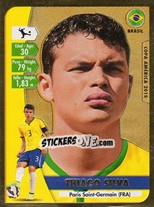 Sticker Thiago Silva - Copa América. Chile 2015 n. 192 - Navarrete