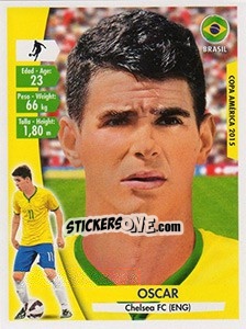 Sticker Oscar - Copa América. Chile 2015 n. 198 - Navarrete