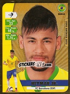Sticker Neymar Jr. - Copa América. Chile 2015 n. 202 - Navarrete