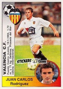 Sticker Juan Carlos Rodríguez Moreno (Valencia C.F.)