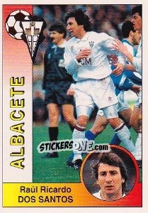 Sticker Raúl Ricardo Dos Santos González - Liga Spagnola 1994-1995 - Panini