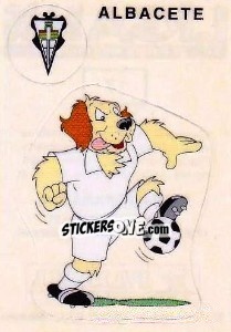 Sticker Mascota - Liga Spagnola 1994-1995 n. 17 - Panini