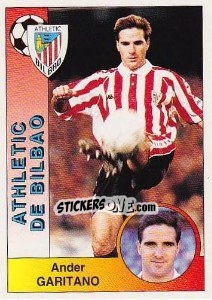 Cromo Ander Garitano Urkizu - Liga Spagnola 1994-1995 n. 30 - Panini