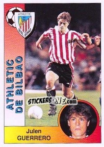 Figurina Julen Guerrero López - Liga Spagnola 1994-1995 - Panini