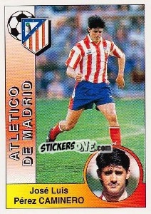 Cromo José Luis Pérez Caminero - Liga Spagnola 1994-1995 - Panini