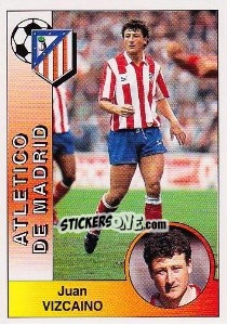 Cromo Juan Vizcaíno Morcillo - Liga Spagnola 1994-1995 - Panini