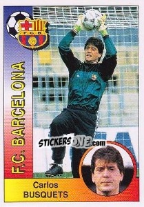 Figurina Carles Busquets Barroso - Liga Spagnola 1994-1995 - Panini