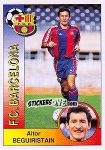 Sticker Aitor Begiristain Mújika - Liga Spagnola 1994-1995 - Panini
