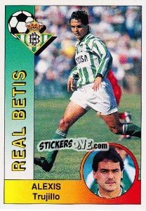 Sticker Humberto Alexis Trujillo Oramas - Liga Spagnola 1994-1995 n. 84 - Panini