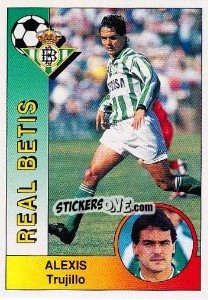 Cromo Humberto Alexis Trujillo Oramas - Liga Spagnola 1994-1995 - Panini