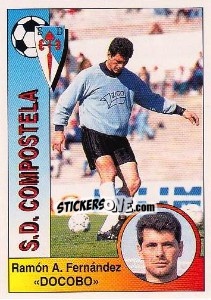 Sticker Ramón Ángel Fernández Docobo - Liga Spagnola 1994-1995 - Panini