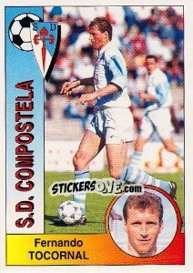 Sticker Fernando Tocornal Linares - Liga Spagnola 1994-1995 - Panini