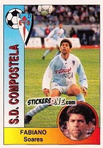 Sticker Fabiano Soares Pessoa - Liga Spagnola 1994-1995 - Panini