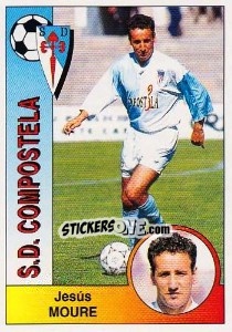 Sticker Jesús Moure Vieiro - Liga Spagnola 1994-1995 n. 122 - Panini