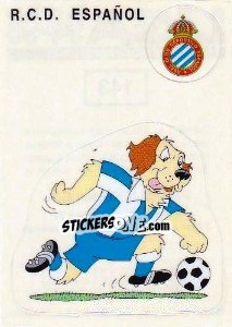 Sticker Mascota - Liga Spagnola 1994-1995 n. 143 - Panini