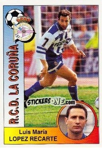 Cromo Luis María López Rekarte - Liga Spagnola 1994-1995 - Panini