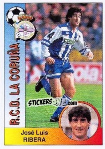 Sticker José Luis Ribera Uranga - Liga Spagnola 1994-1995 - Panini