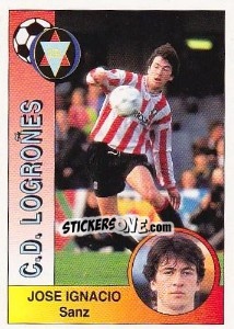 Sticker José Ignacio Sáenz Marín - Liga Spagnola 1994-1995 - Panini