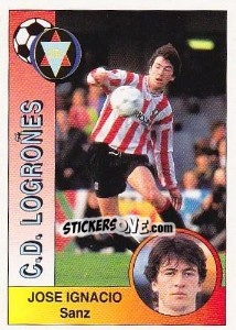 Figurina José Ignacio Sáenz Marín - Liga Spagnola 1994-1995 - Panini