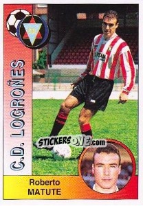 Sticker Roberto Matute Puras - Liga Spagnola 1994-1995 n. 178 - Panini